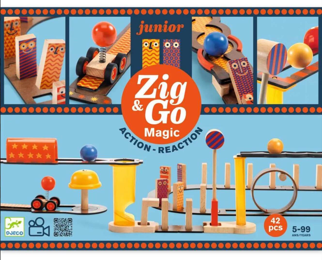 Zig & Go Junior - Magic - 43 Teile Zig & Go Junior - Magic - 43 Teile