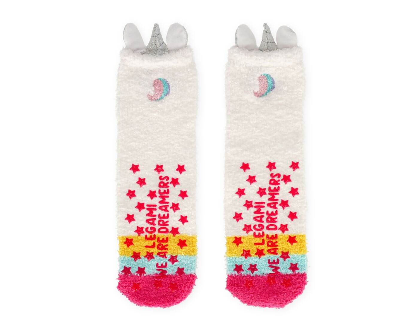 Rutschfeste Socken - Einhorn - Größe 35-42