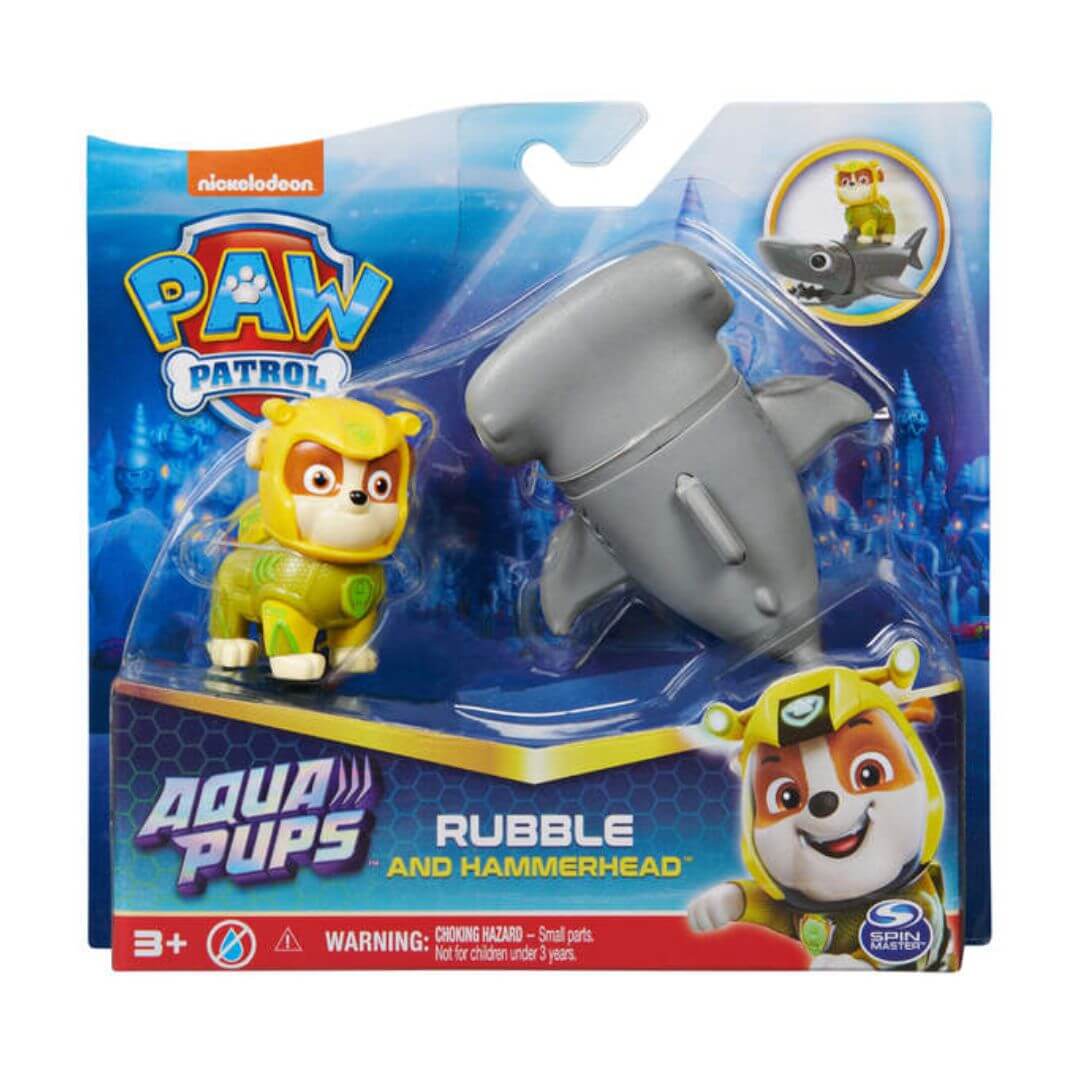 PAW Patrol Aqua Pups Hero Pups Rubble