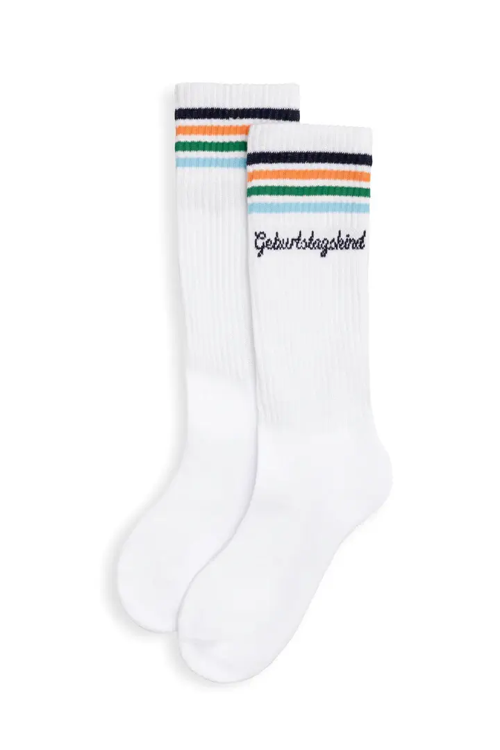 Socken Geburtstagskind Kids | navy - Größe 27-30