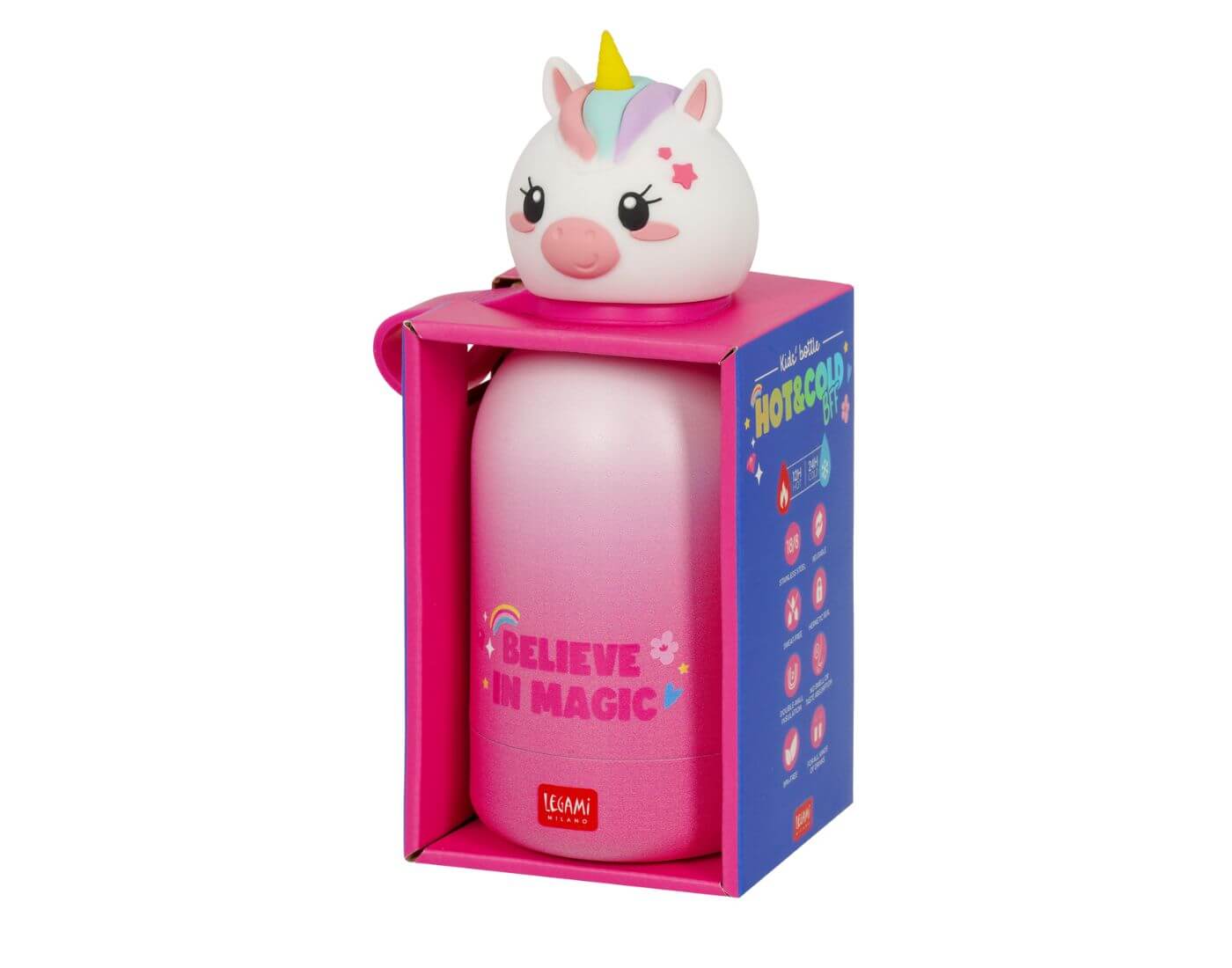 Thermosflasche für Kinder - Hot&Cold BFF - Einhorn Thermosflasche für Kinder - Hot&Cold BFF - Einhorn