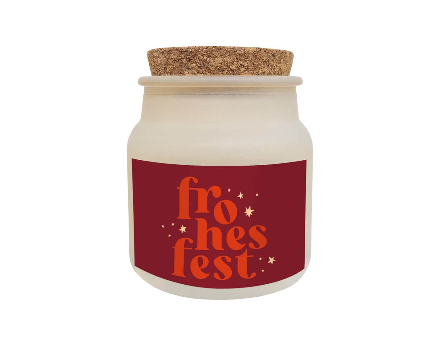 Wohlfühl-Kerze Weihnachten Frohes Fest Wohlfühl-Kerze Weihnachten Frohes Fest