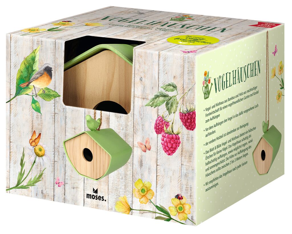 Blatt & Blüte Vogelhäuschen