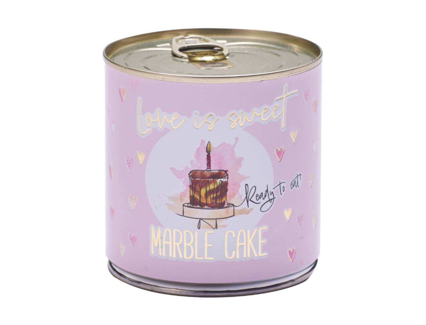 Cancake Love is Sweet rosa - Marmorkuchen