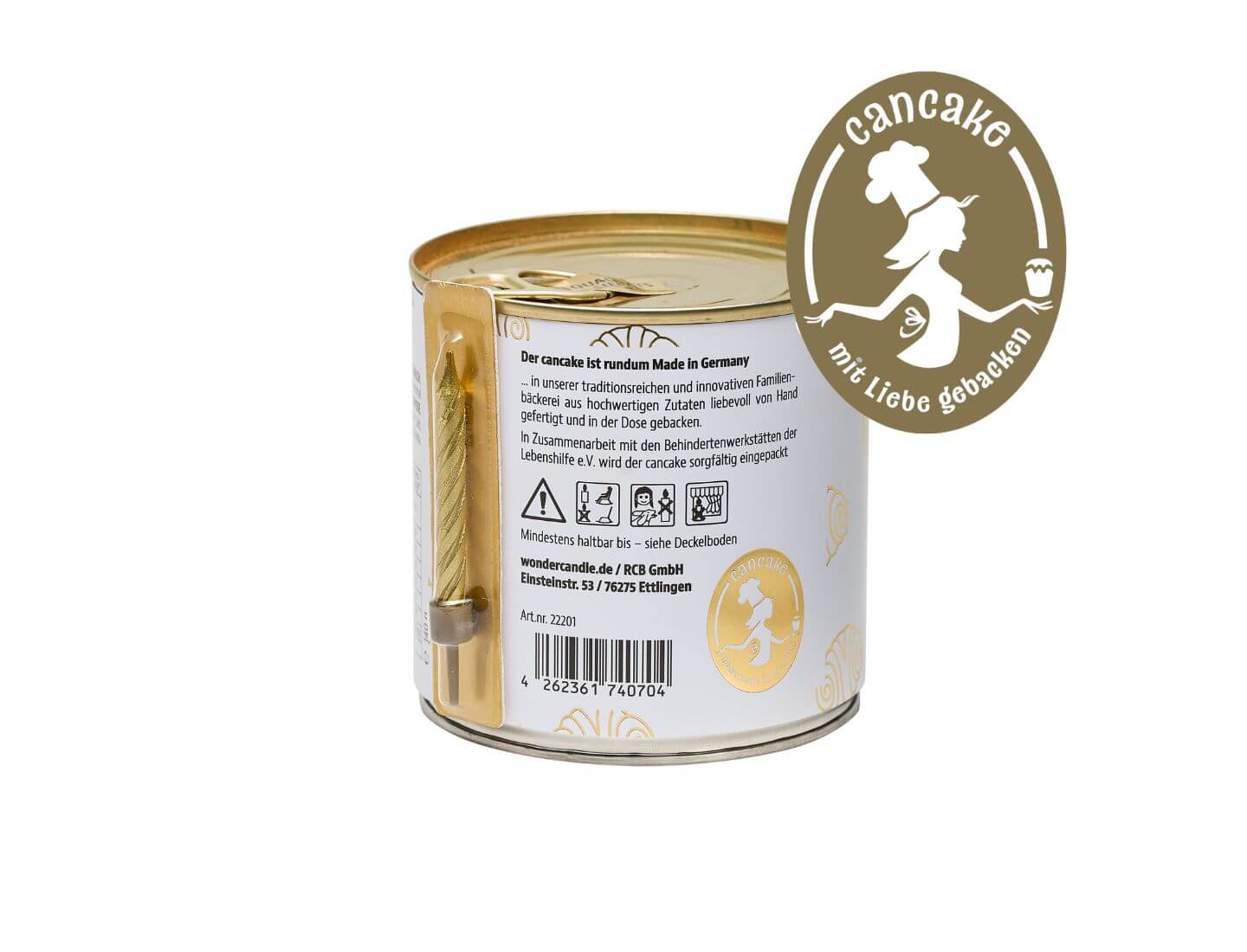 Cancake Franzbrötchen - Zimt