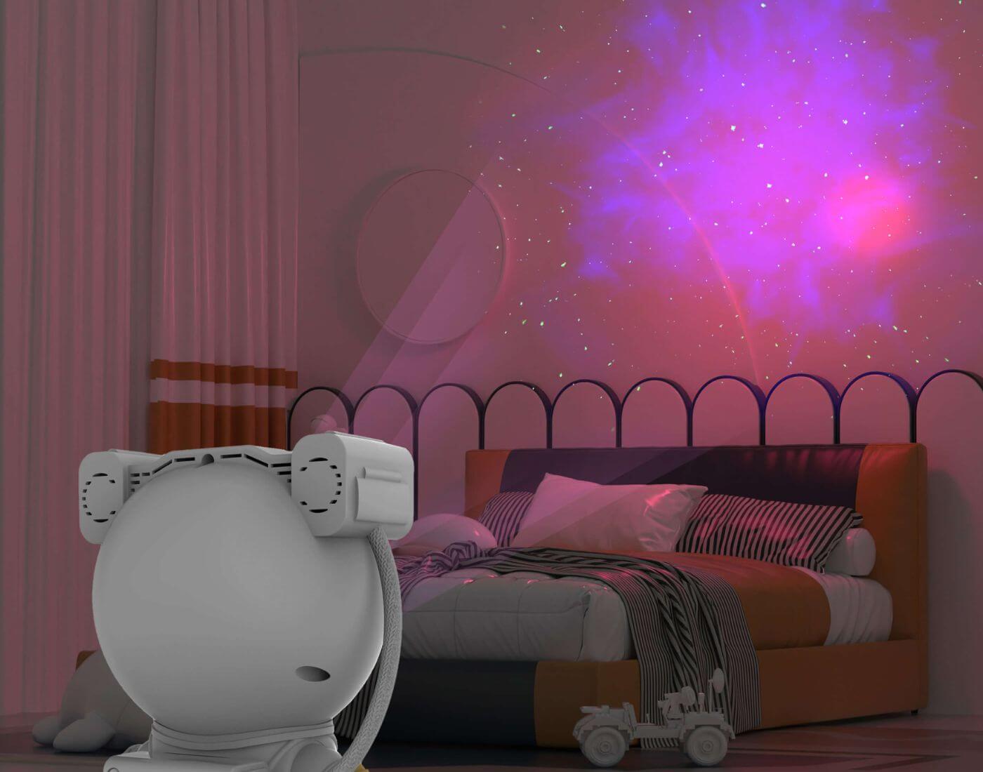 MOB Galaxy Light Colors - Astronaut (Nebula Projector Lamp)