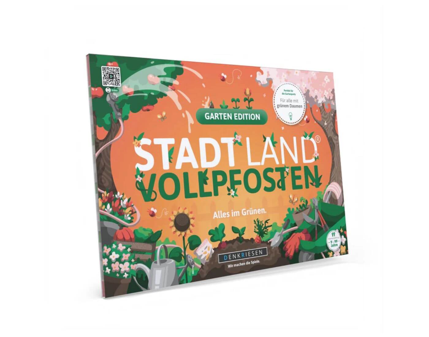 Stadt Land Vollpfosten® Garten Edition – Alles im Grünen. | A4 Spielblock