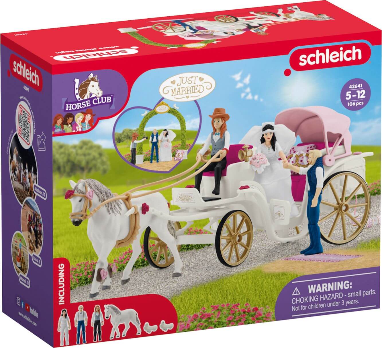 schleich® HORSE CLUB 42641 Hochzeitskutsche