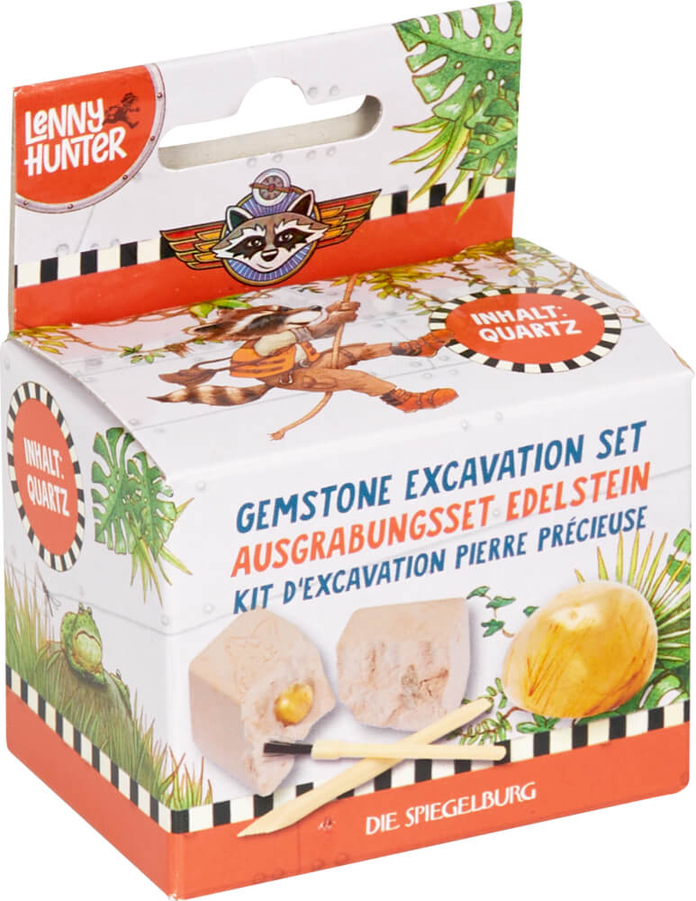4029753211576_1 Ausgrabungsset Edelstein - Lenny Hunter (einzeln)