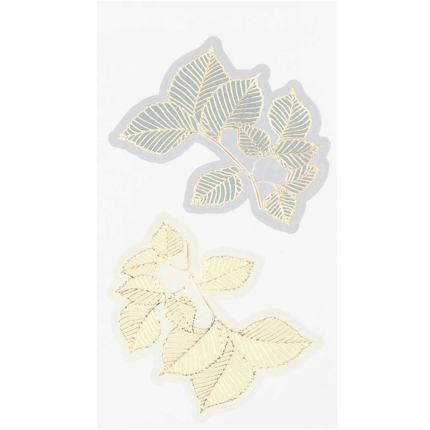 99001-53-22_3-1 Paper Poetry Sticker Blüten 4 Blatt