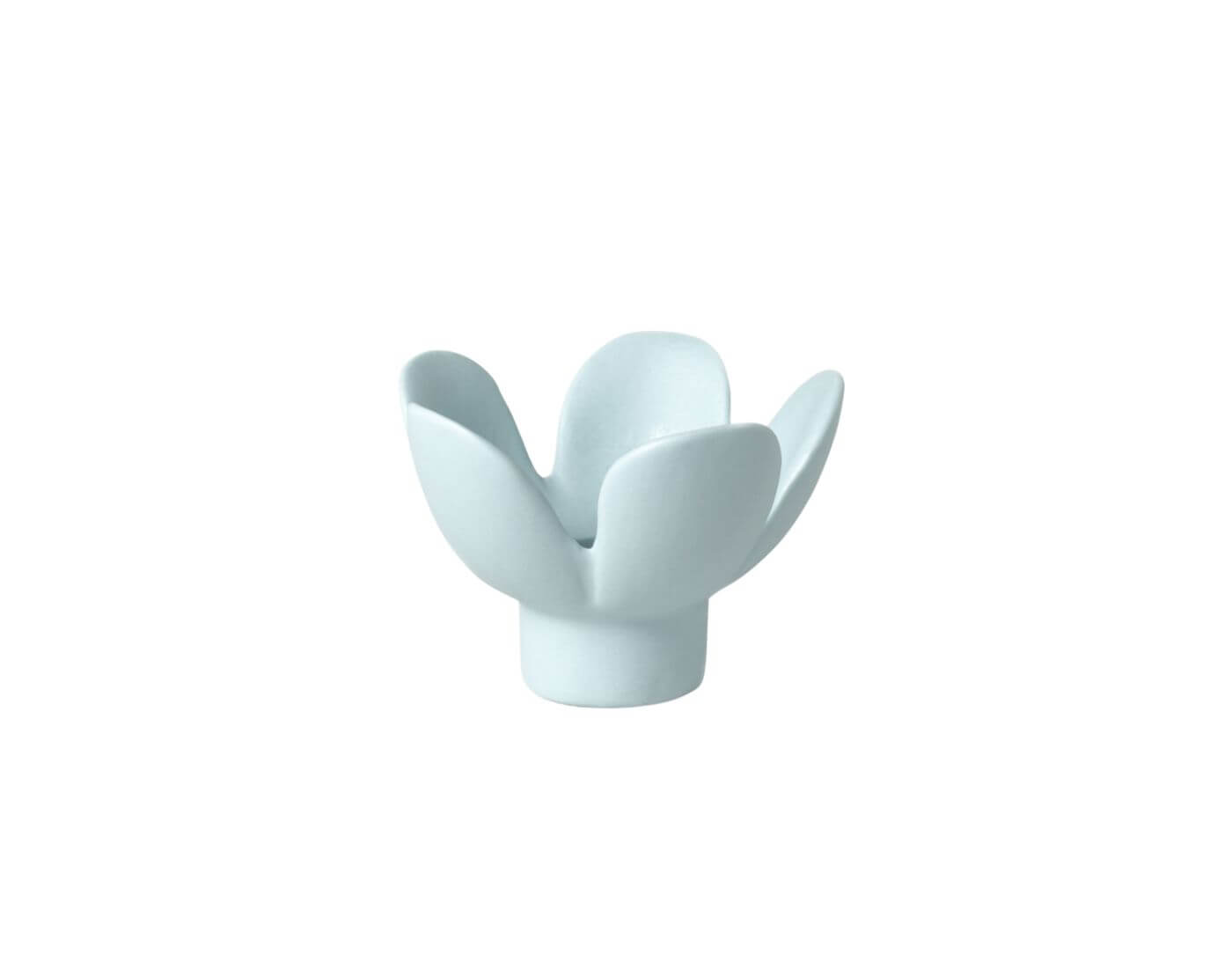 Colourful.Kerzenhalter Blume  - Blau