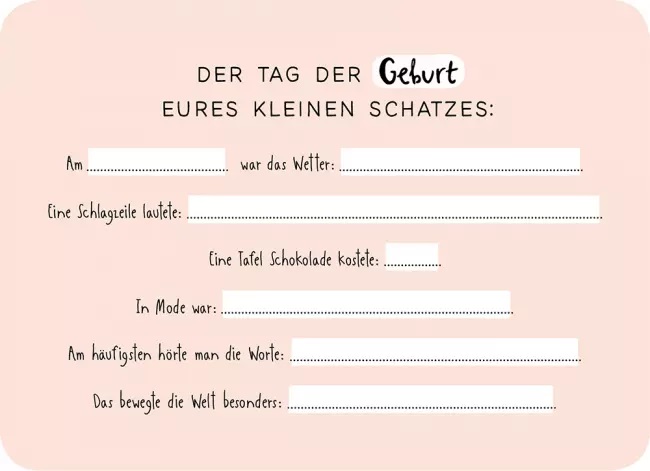 9 Wenn-Box Geburt