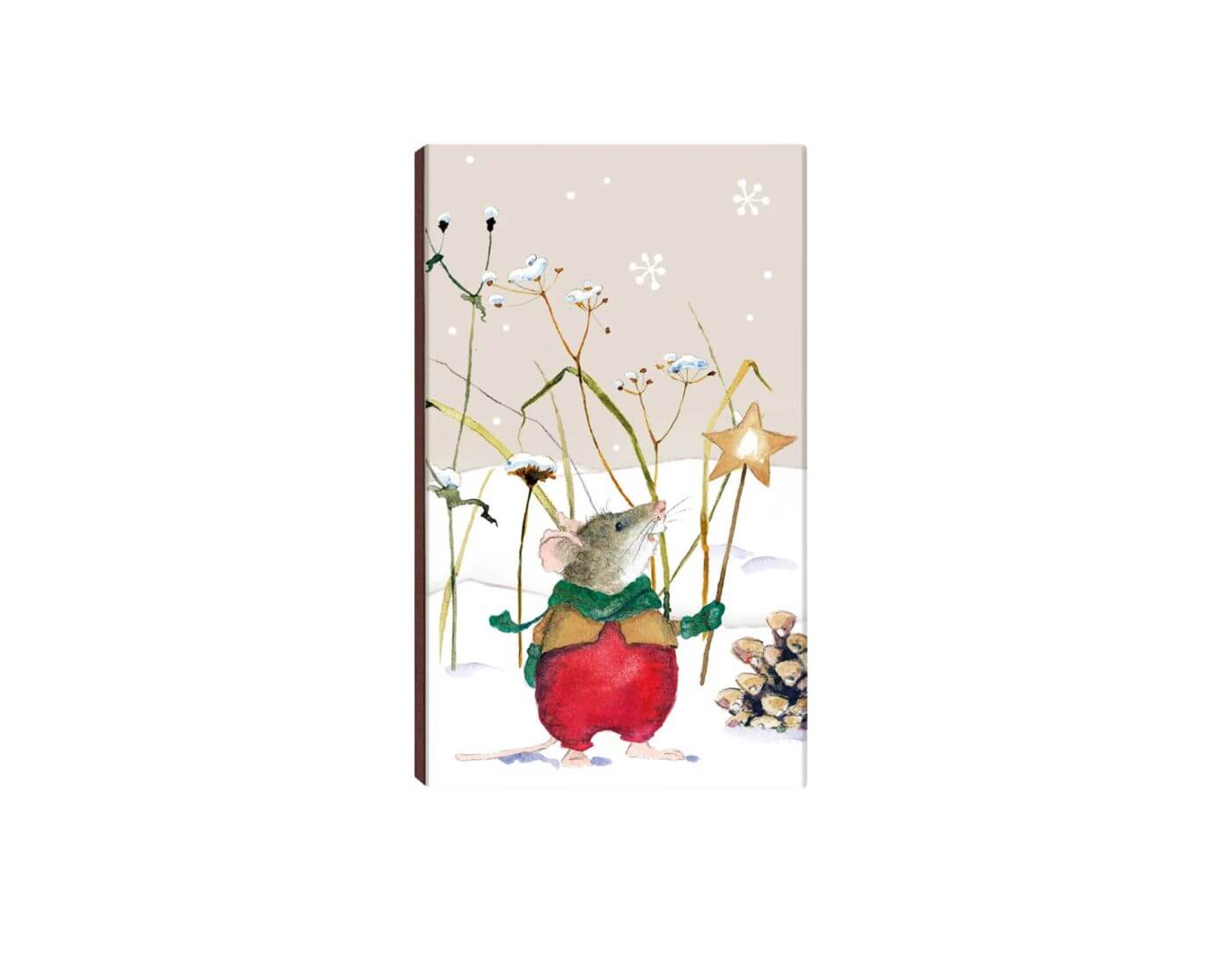 Streichholzschachtel Lustige Winterfreunde Streichholzschachtel Lustige Winterfreunde