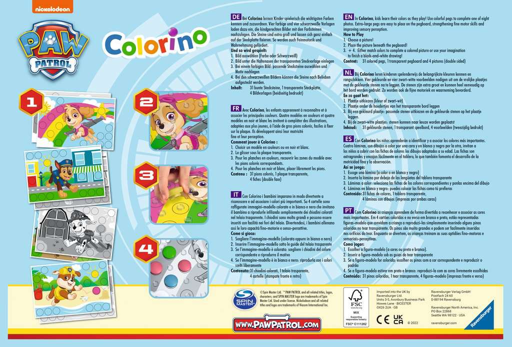 Paw Patrol Colorino