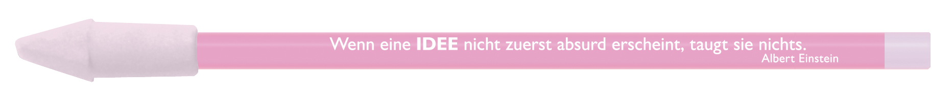 Bleistift Serie Rot Idee rosa