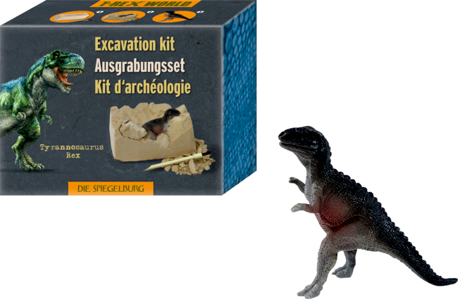 4029753169532_1 Mini-Ausgrabungsset Dino-Figur T-Rex World (einzeln)