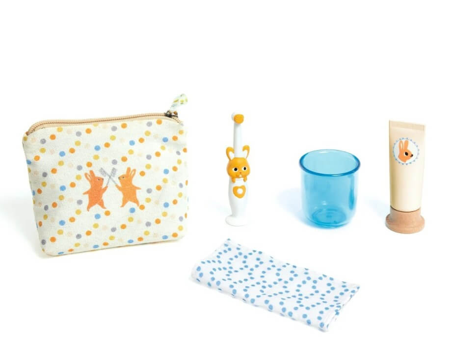 POMEA Puppen Zahnbürstenset