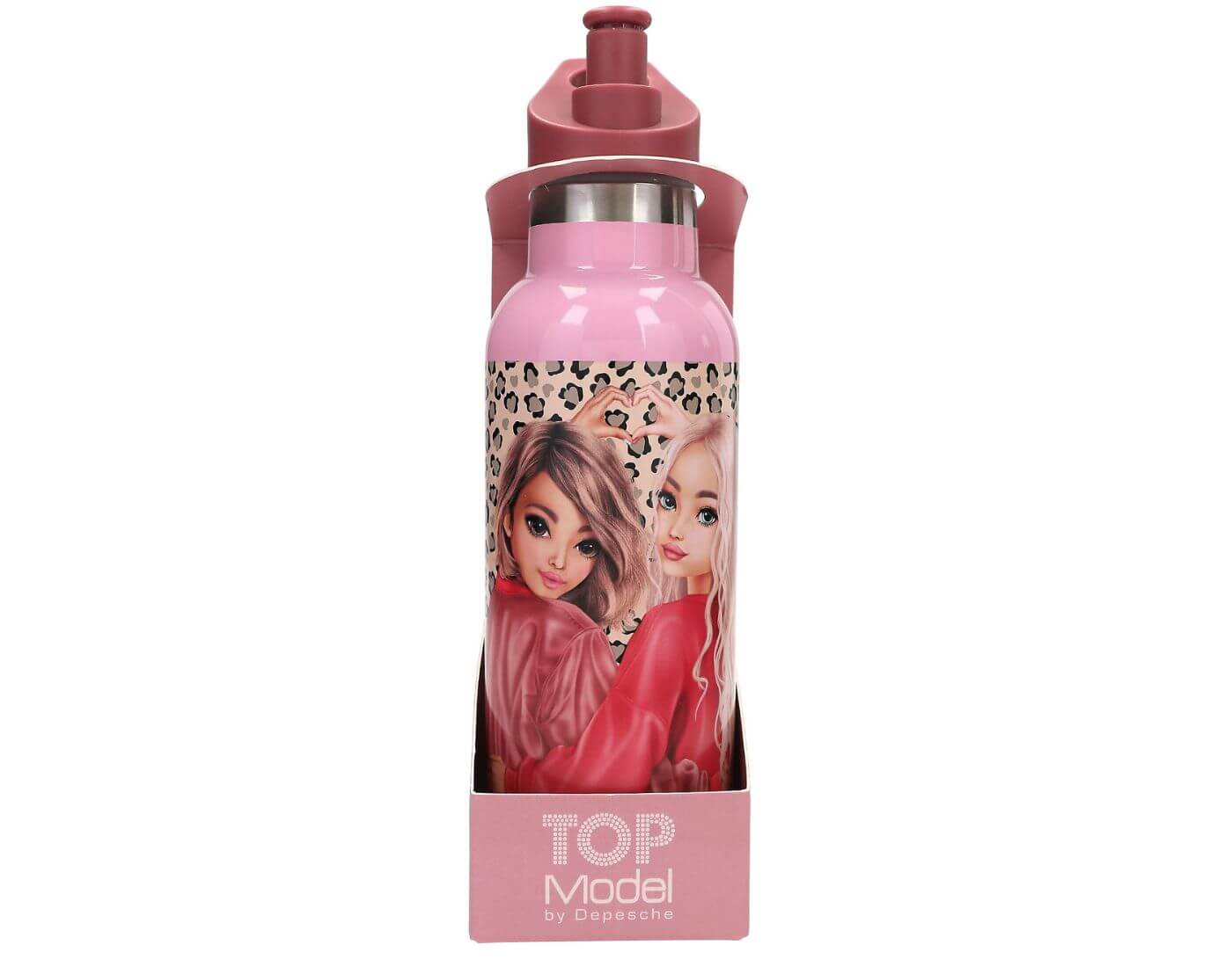 TOPModel Trinkflasche Edelstahl LEOHEART