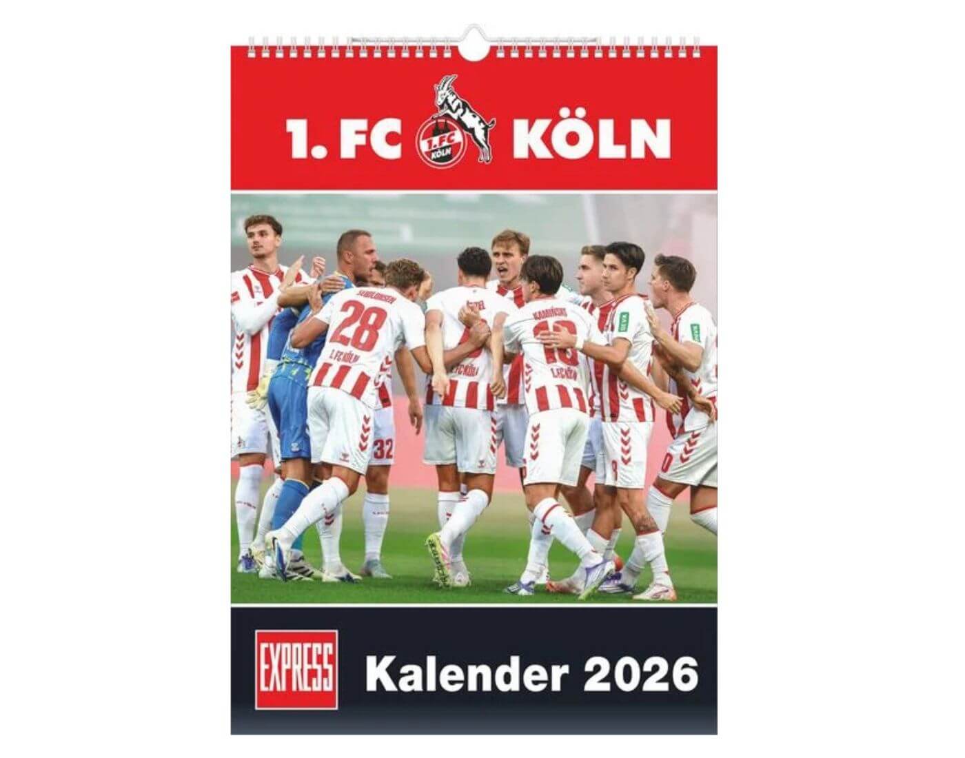 1. FC Köln 2026 - Fußball-Kalender - Express-Fankalender