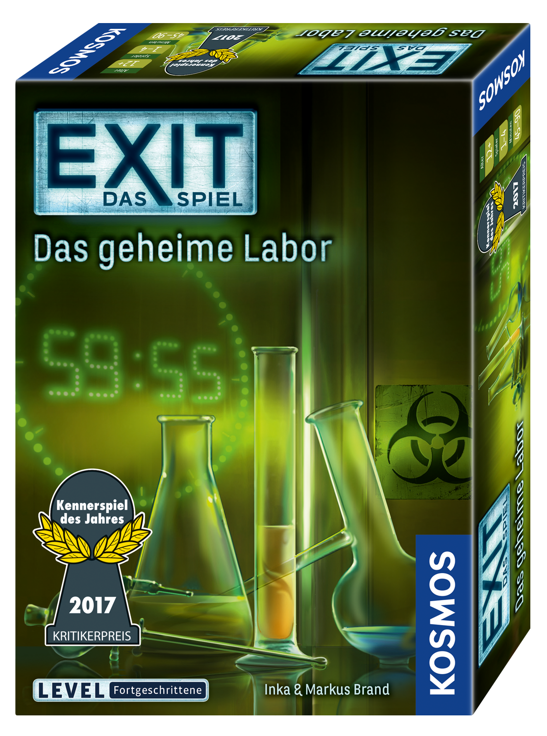 EXIT - Das Spiel: Das geheime Labor (Level: Fortgeschrittene)