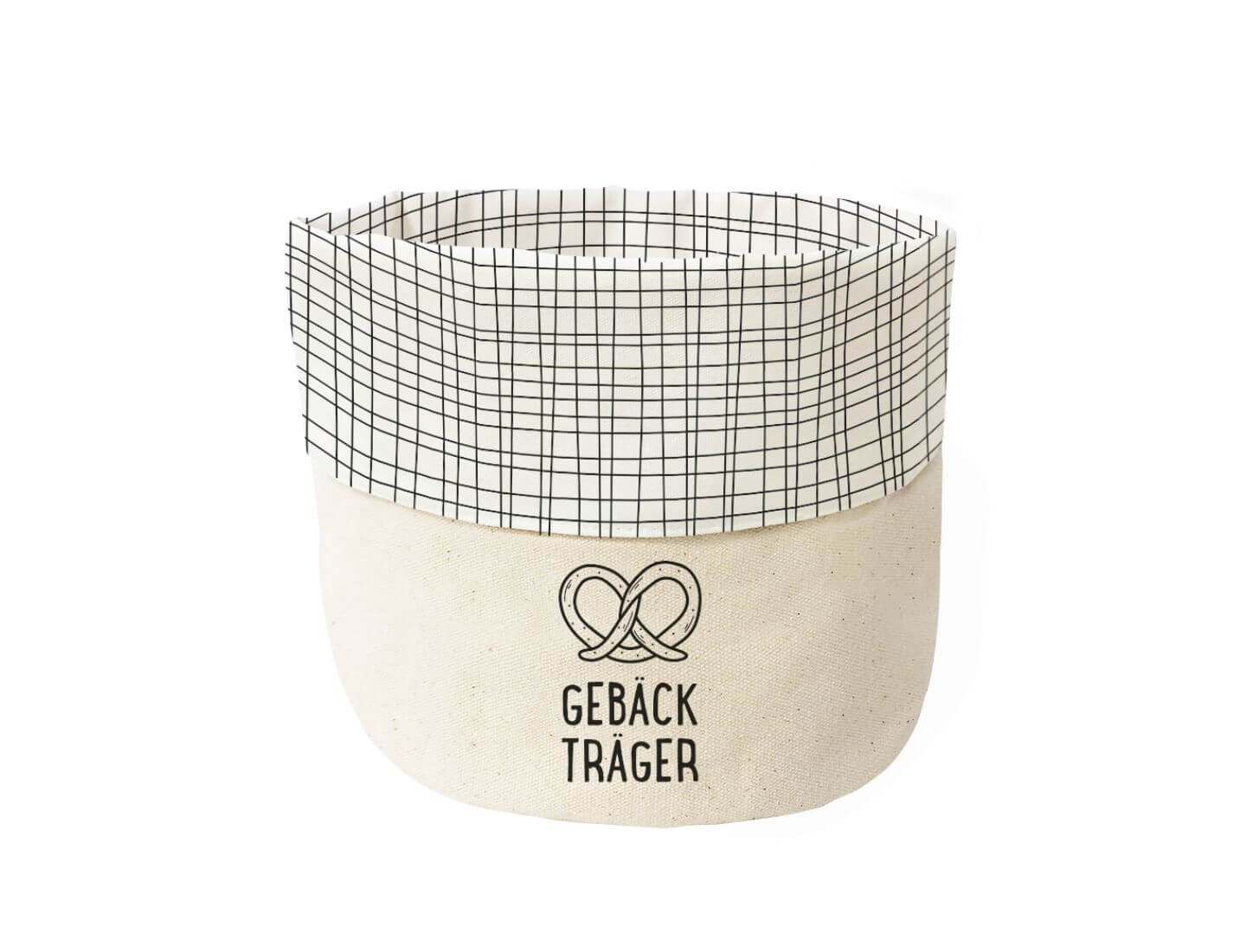 Stoff-Körbchen Gebäckträger