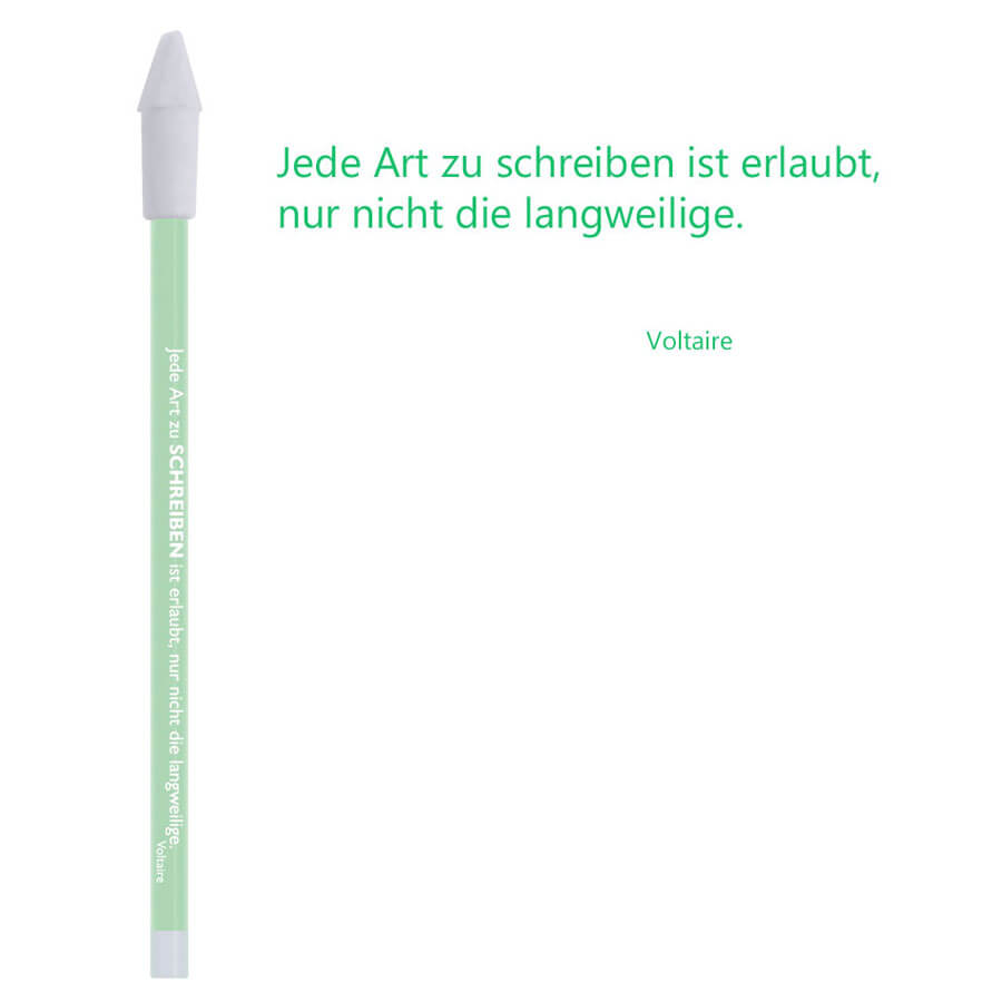 Bleistift grün Schreiben