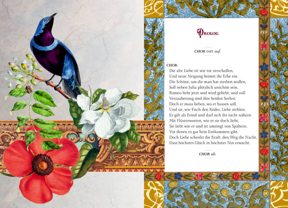 Mini-Schmuckausgabe: William Shakespeare, Romeo und Julia