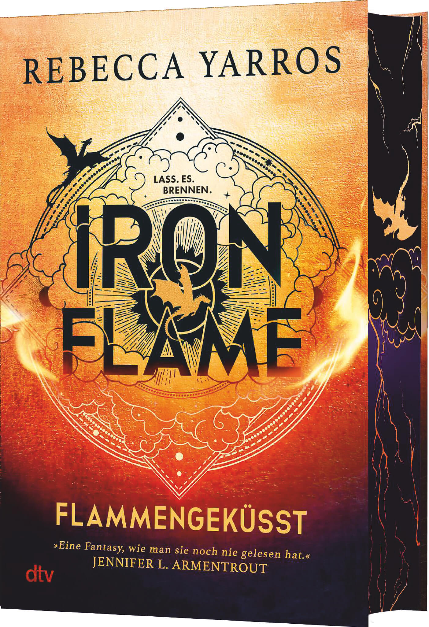Rebecca Yarros: Iron Flame – Flammengeküsst (mit Farbschnitt)