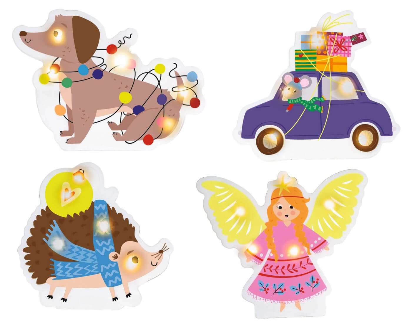 Leuchtende Fensterfreunde Winterzauber (einzeln) Leuchtende Fensterfreunde Winterzauber (einzeln)