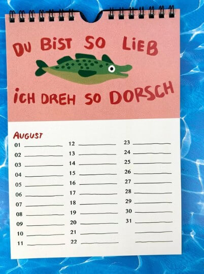 Geburtstagskalender Fische