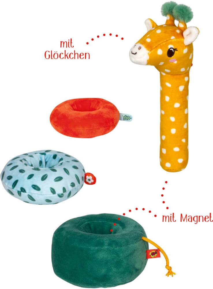Stapelturm Giraffe - BabyGlück