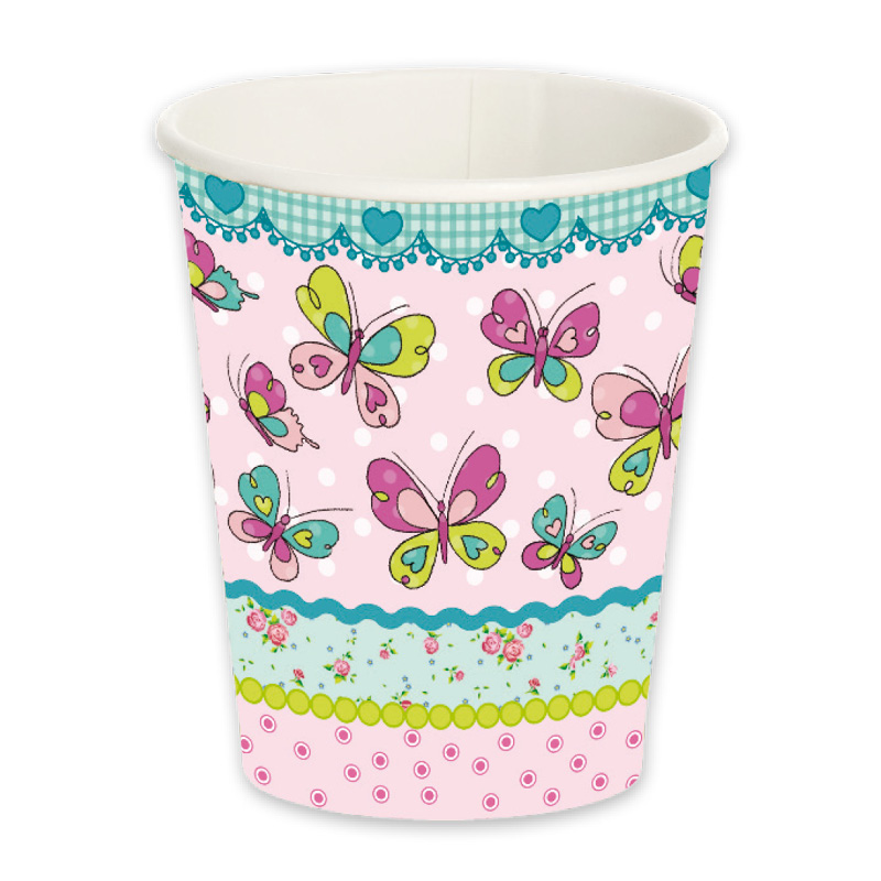 Partybecher Schmetterling