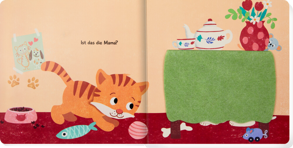 Wo ist Mama, kleine Katze? (Fühlen & begreifen)