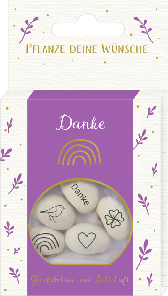 4050003952086 Geprägte Saatbohnen - Danke