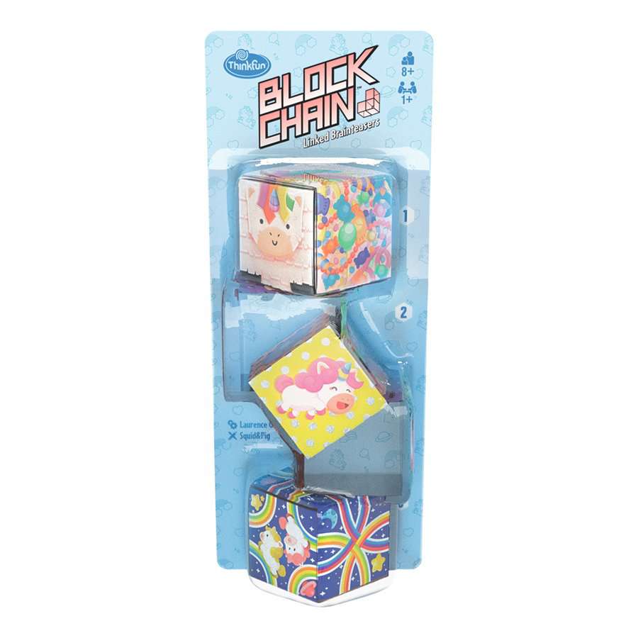 Block Chain, verschiedene Motive - Thinkfun