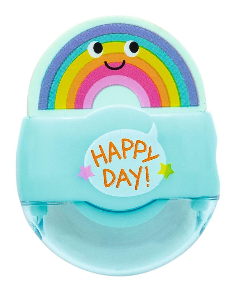 Happy Day 2 in 1 Anspitzer & Radierer (versch. Designs)