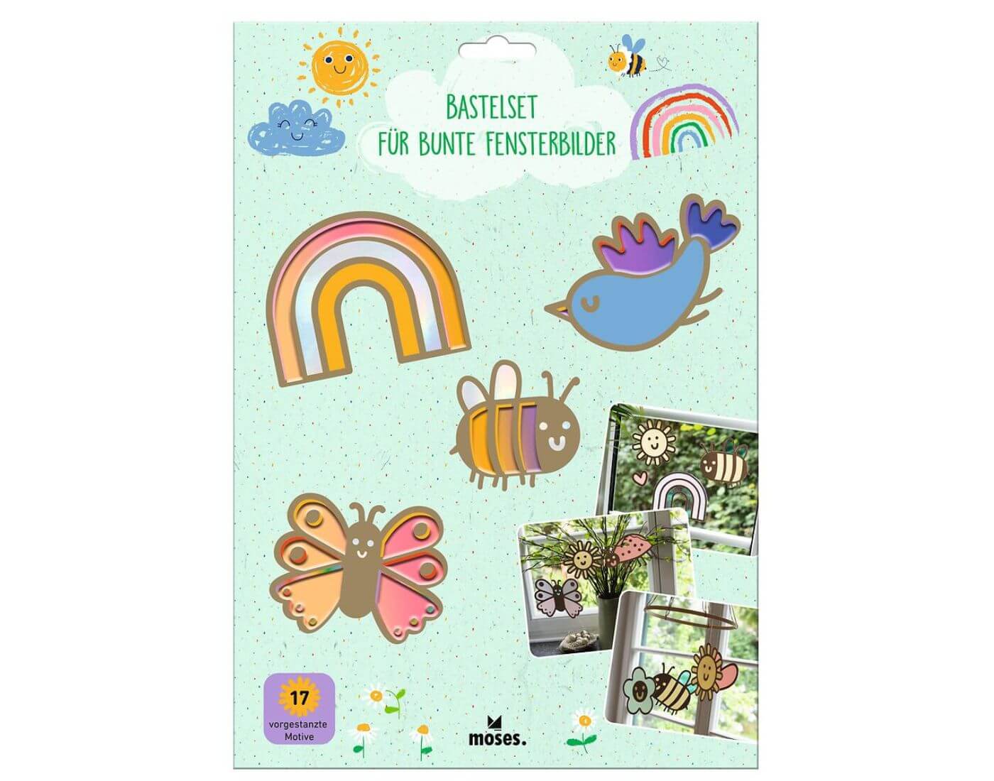 moses-bastelset-fensterbild-2 Buntes Fensterbilder-Bastelset