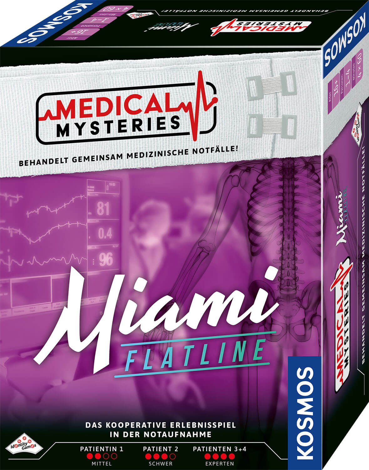 4002051684426-1 Medical Mysteries - Miami Flatline (Empfehlungsliste Kennerspiel des Jahres 2025)