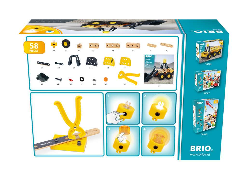 BRIO Builder Volvo Frontlader