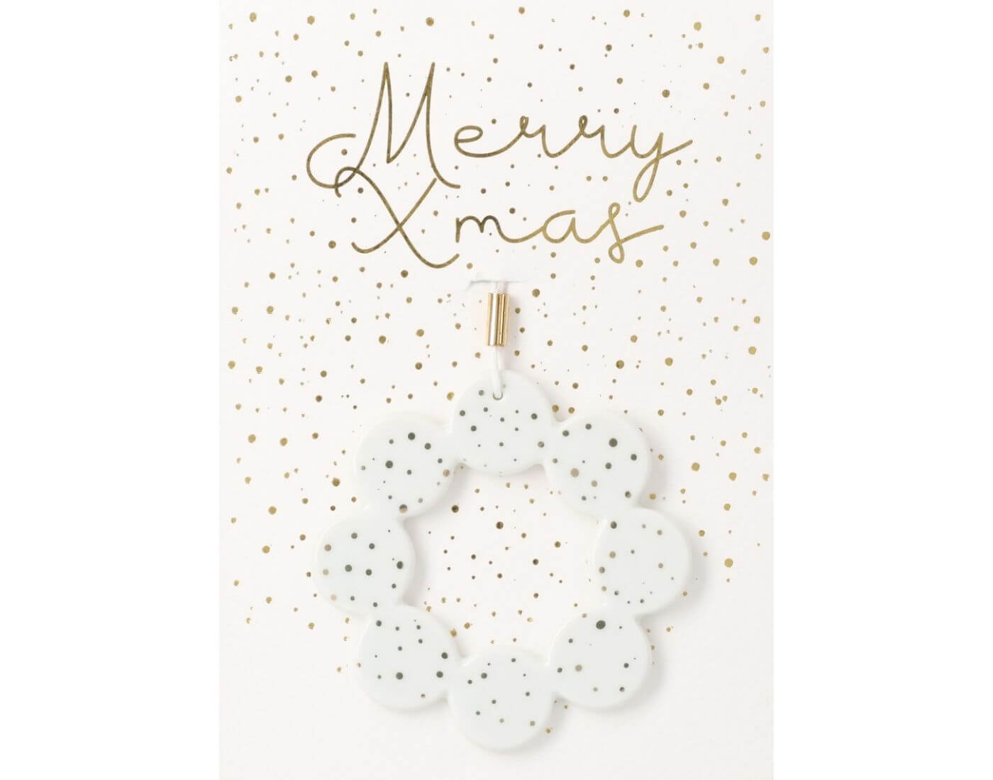 Anhänger. Grußanhänger - Merry Xmas