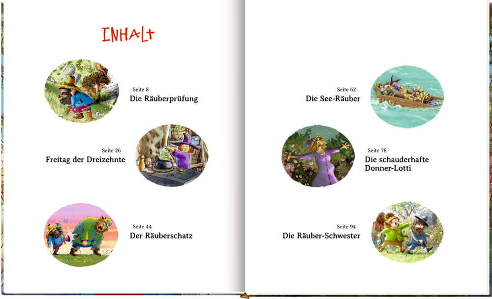 Walko: Der wilde Räuber Donnerpups - 6 lustige Räubergeschichten