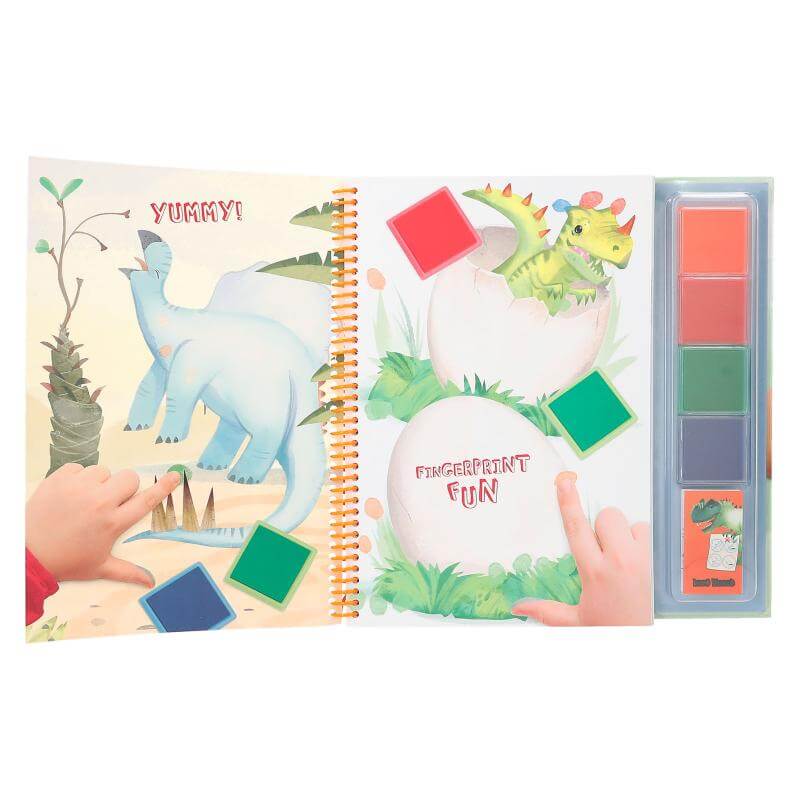 fingerprint-dino-depesche-2-1 Dino World Fingerprint Fun