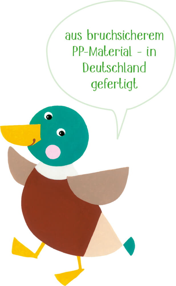 Teller Ente - Freche Rasselbande