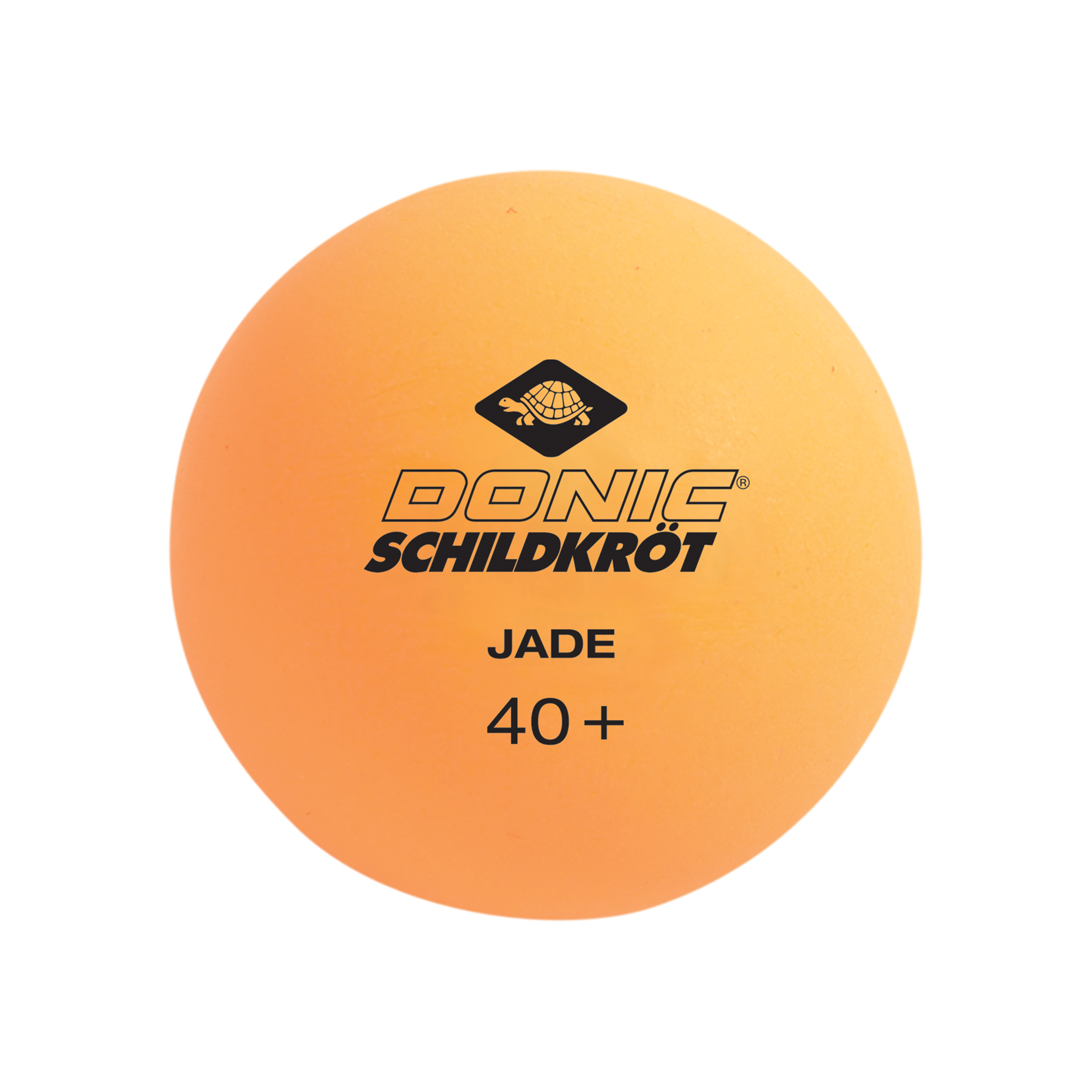 618378_JadeBall_Poly_orange Tischtennisball Jade, Poly 40+, 6x Weiß / 6x Orange