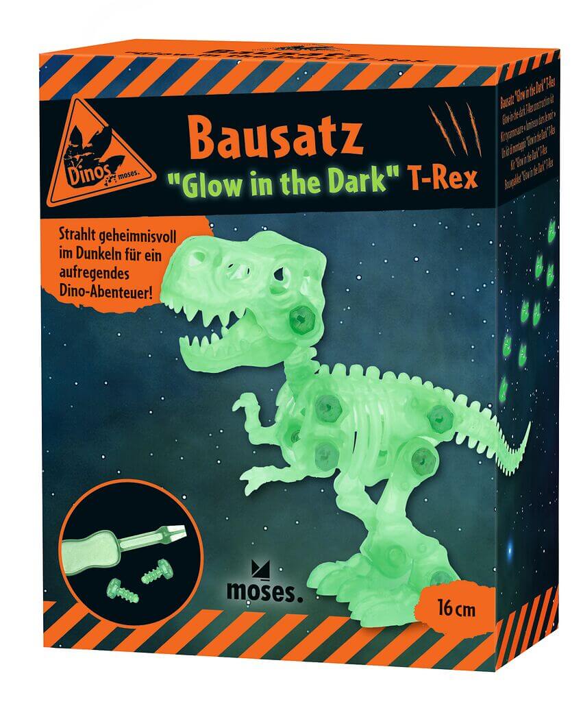 Dino Bausatz Glow in the Dark T-Rex Dino Bausatz Glow in the Dark T-Rex