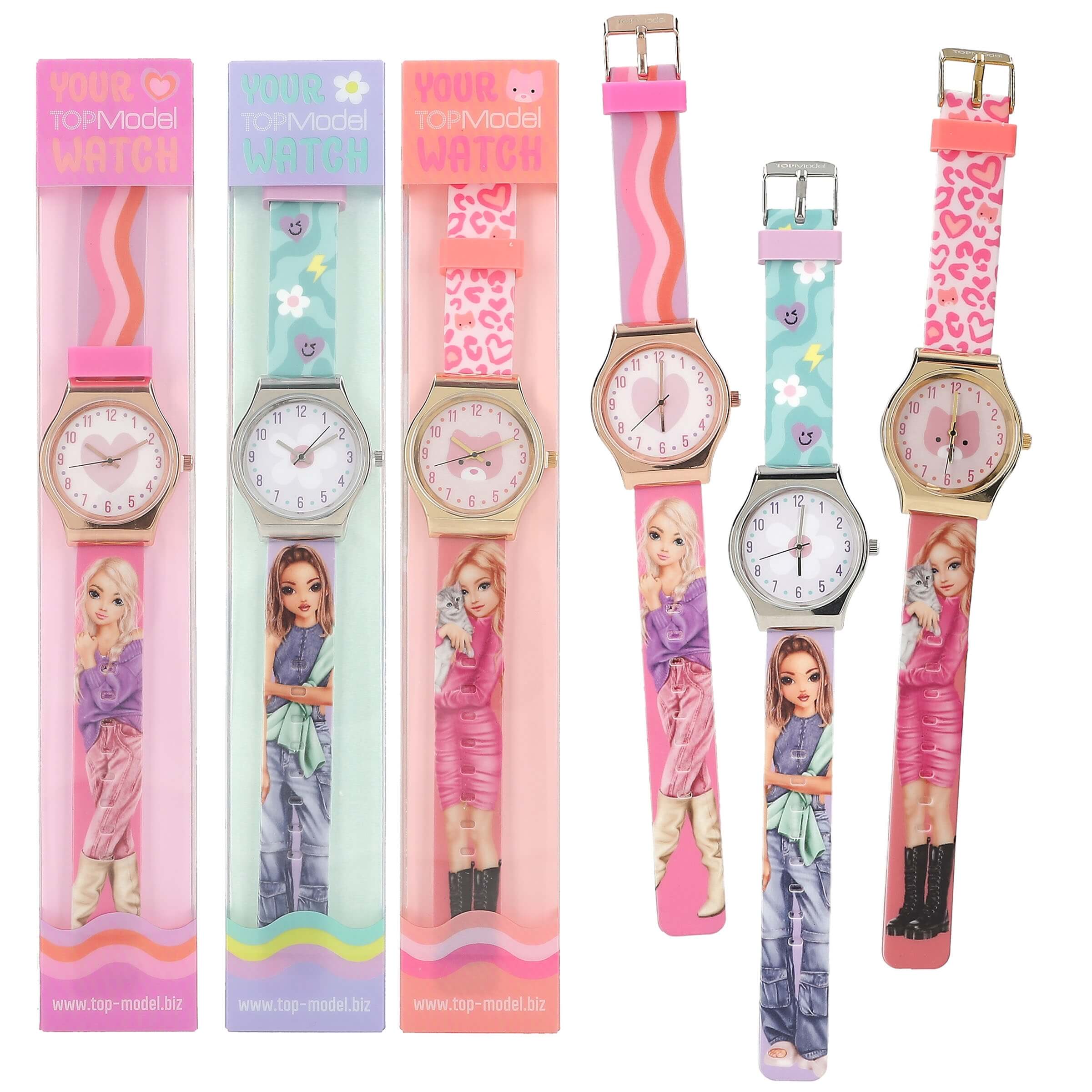 TOPModel Silikon Armbanduhr (einzeln)