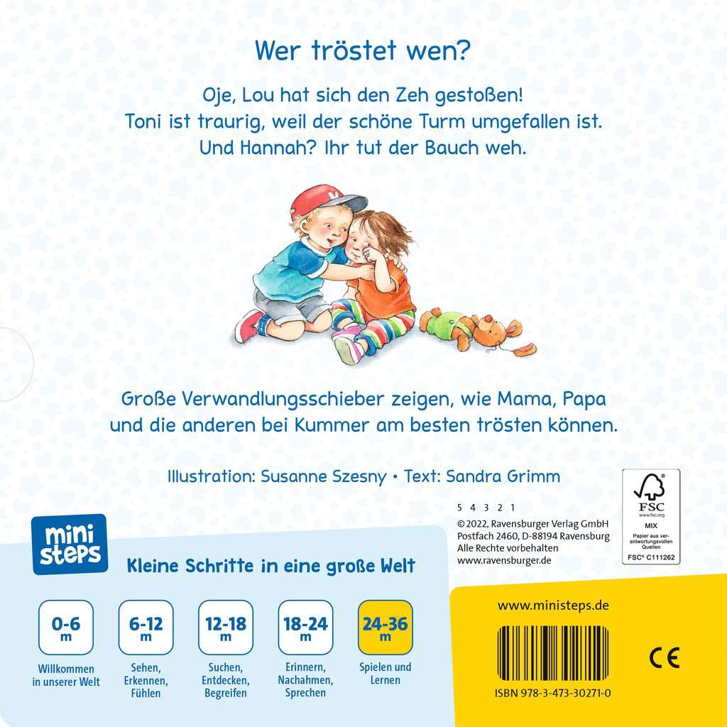 ministeps: Trösten, pusten, wieder gut!