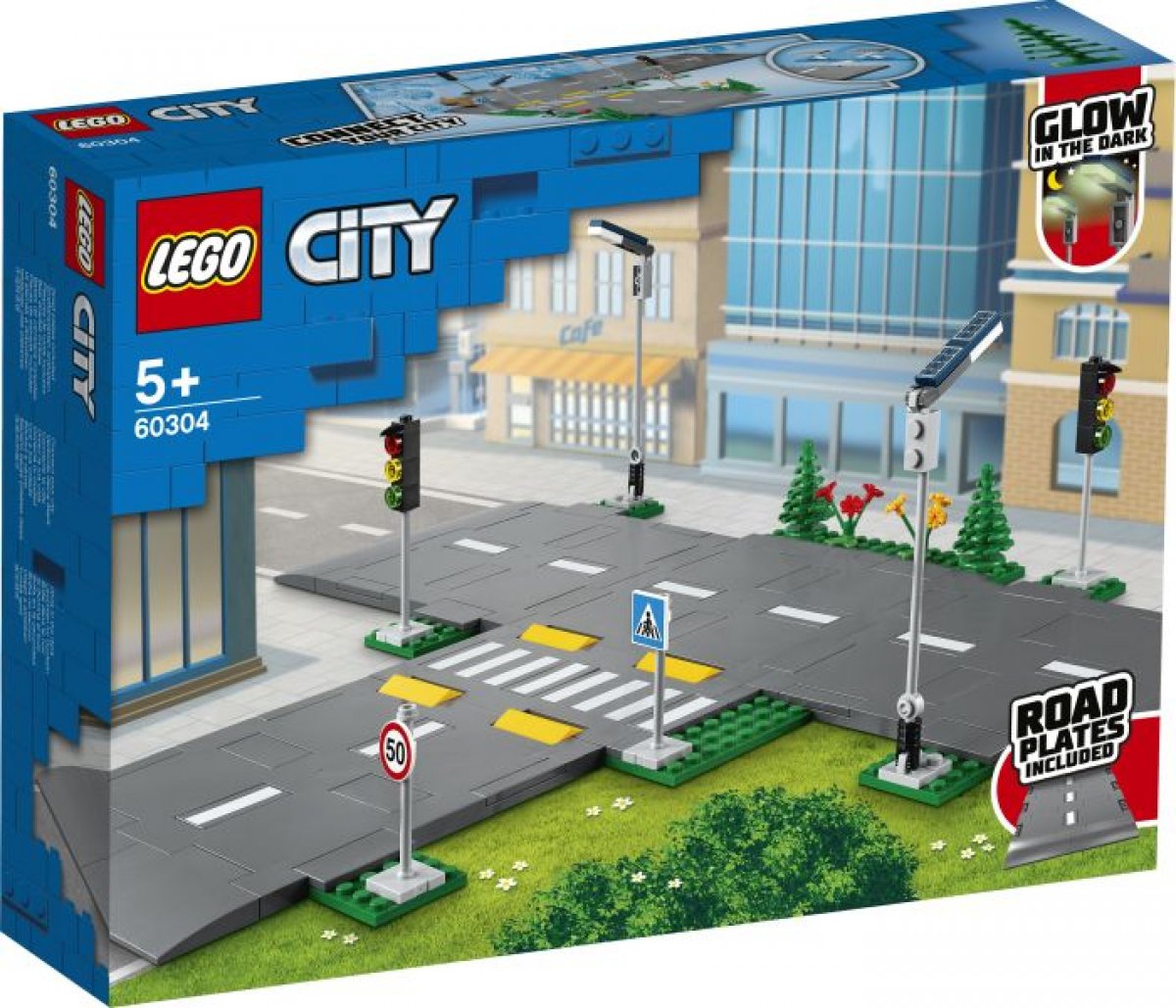 38530810_2_2_5702016912289_H LEGO® City 60304 Straßenkreuzung mit Ampeln