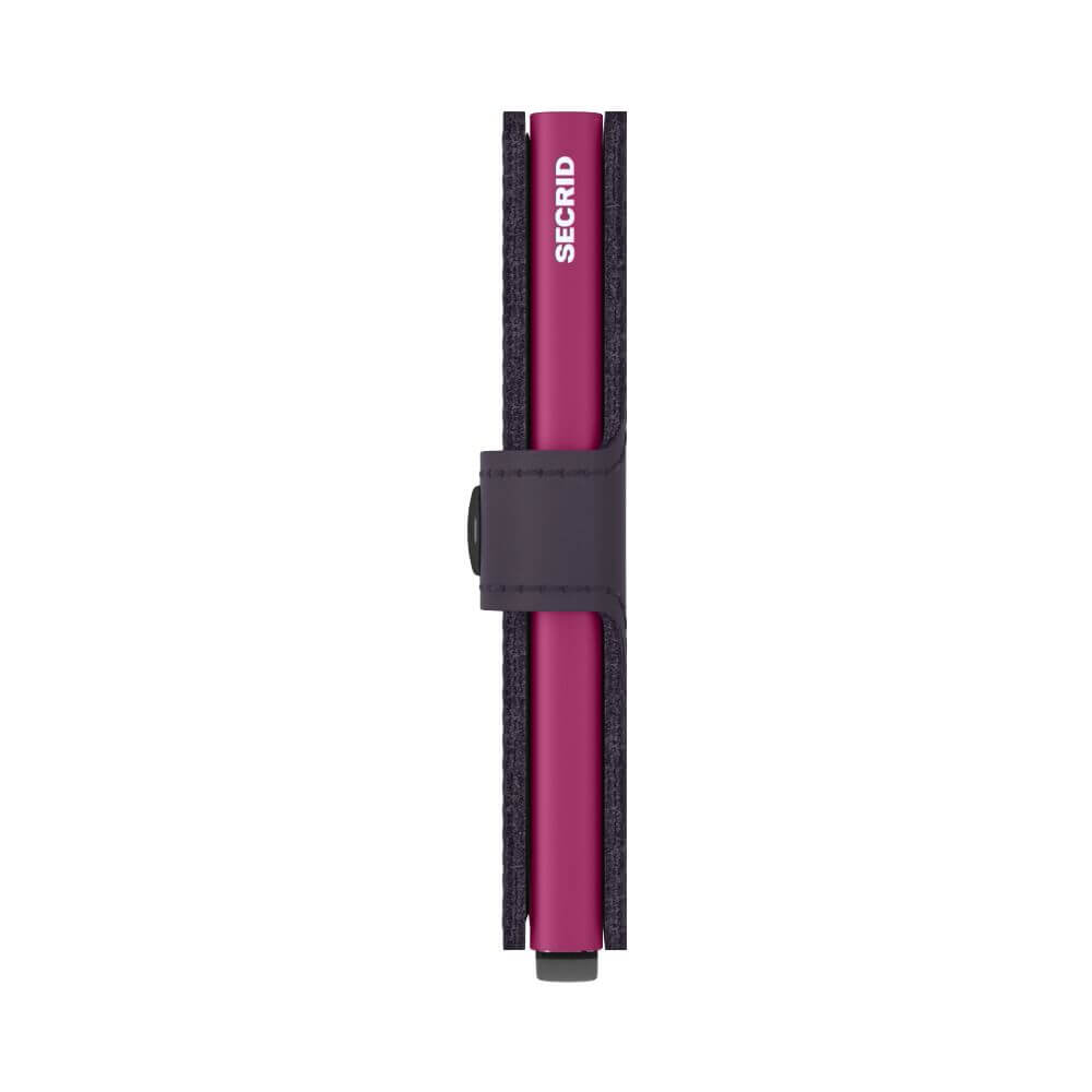 Secrid Miniwallet Matte Dark Purple-Fuchsia
