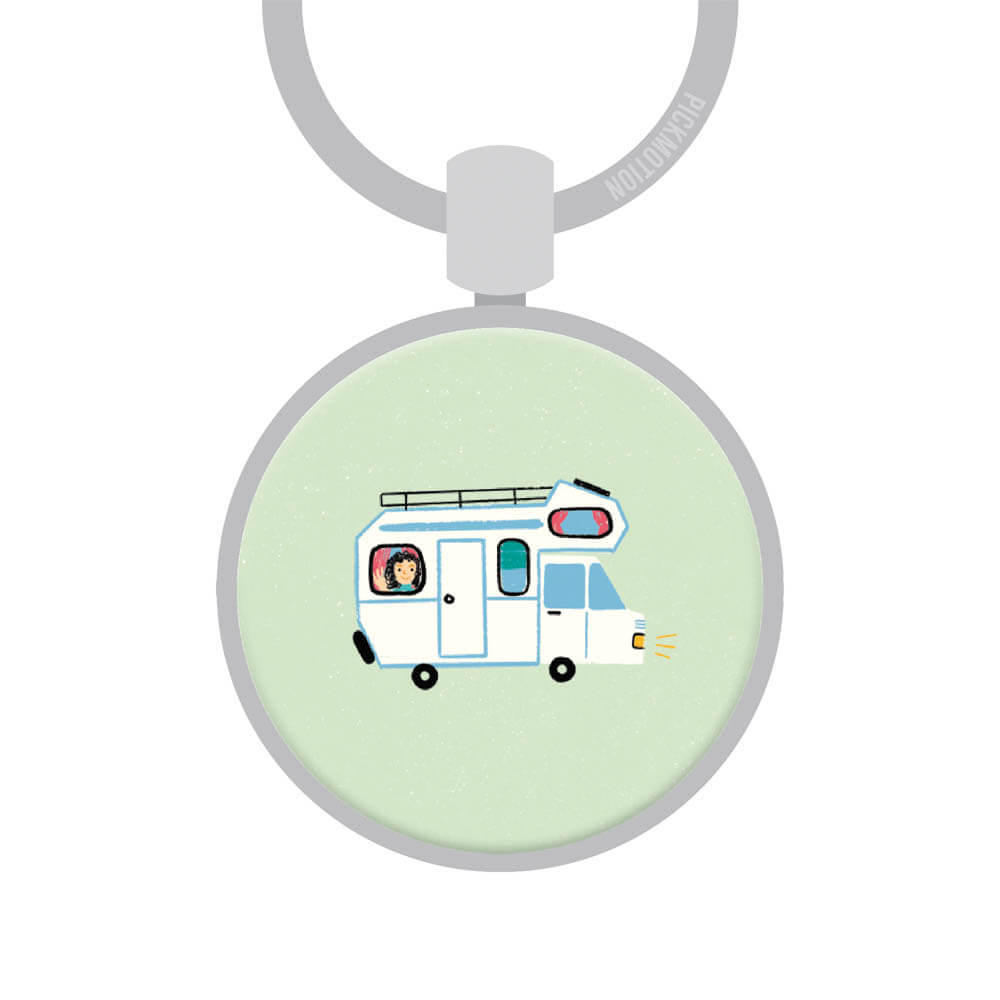 Schlüsselanhänger caravan